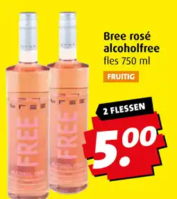 Boni Bree rosé alcoholfree aanbieding