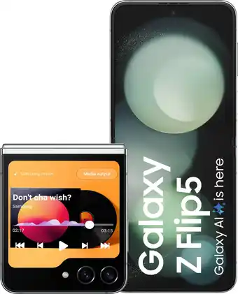 Bol.com Samsung Galaxy Z Flip5 - 256GB - Mint aanbieding