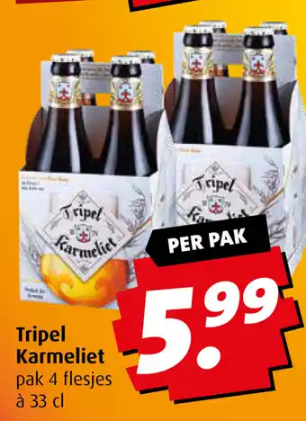 Boni Tripel Karmeliet aanbieding