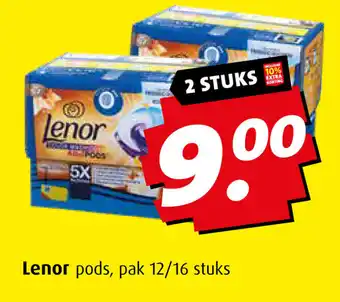 Boni Lenor pods aanbieding