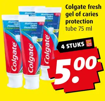 Boni Colgate fresh gel of caries protection aanbieding