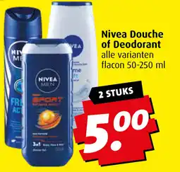 Boni Nivea Douche of Deodorant aanbieding