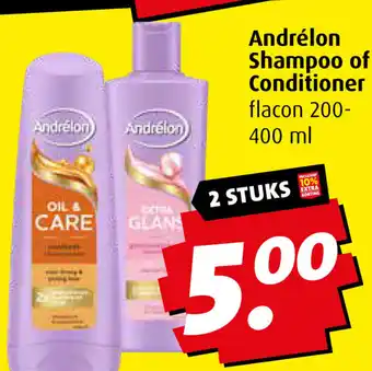 Boni Andrélon Shampoo of Conditione aanbieding