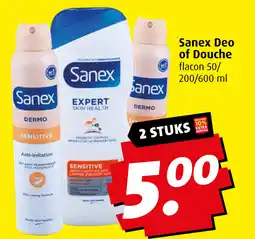 Boni Sanex Deo of Douche aanbieding