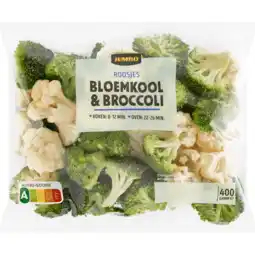 Jumbo Jumbo Roosjes Bloemkool & Broccoli 400 g aanbieding