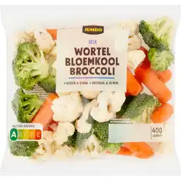 Jumbo Jumbo Mix Wortel Bloemkool Broccoli 400 g aanbieding