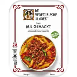 Jumbo De Vegetarische Slager Rul Gehackt Vegan 200 g aanbieding
