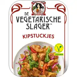 Jumbo De Vegetarische Slager Kipstuckjes Vegan 160 g aanbieding