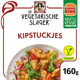 Jumbo De Vegetarische Slager Kipstuckjes Vegan 160 g aanbieding