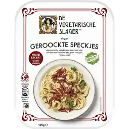 Jumbo De Vegetarische Slager Speckjes Vegan 125 g aanbieding