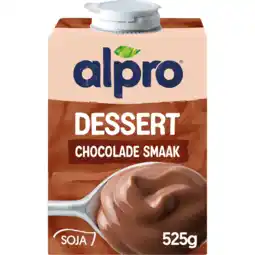 Jumbo Alpro Dessert Chocolade Smaak Houdbaar 525g aanbieding