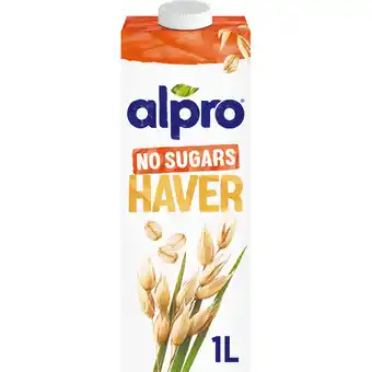 Jumbo Alpro Haverdrink Zonder Suikers Houdbaar 1L aanbieding