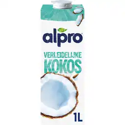 Jumbo Alpro Kokosnootdrink Houdbaar 1L aanbieding
