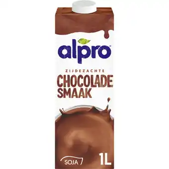 Jumbo Alpro Sojadrink Chocolade Smaak Houdbaar 1L aanbieding