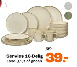 Kwantum Servies 16 Delig aanbieding