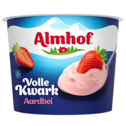 Jumbo Almhof Volle Kwark Aardbei 500 g aanbieding