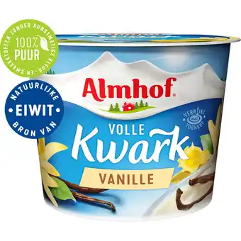Jumbo Almhof Volle Kwark Vanille 500 g aanbieding