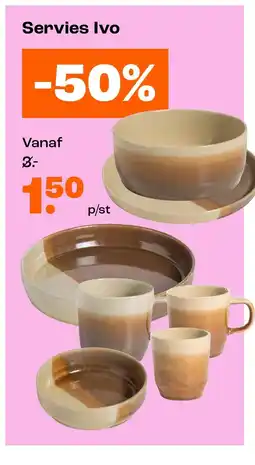 Kwantum Servies Ivo aanbieding