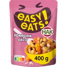 Jumbo HAK Easy Eats! Pompoen Orzo 400g aanbieding