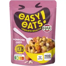 Jumbo HAK Easy Eats! Pompoen Orzo 400g aanbieding