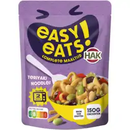 Jumbo HAK Easy Eats! Teriyaki Noodles 400g aanbieding