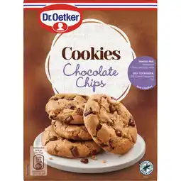 Jumbo Dr. Oetker Cookies Chocolate Chips Bakmix 425 g aanbieding
