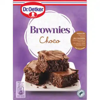 Jumbo Dr. Oetker Brownies choco bakmix 360g aanbieding