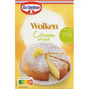 Jumbo Dr. Oetker Wolken Cake Citroensmaak Bakmix 430 g aanbieding