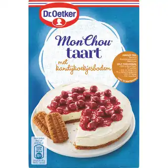 Jumbo Dr. Oetker MonChou Taart met Kandijkoekjesbodem Bakmix 385 g aanbieding