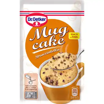 Jumbo Dr. Oetker Mug Cake Stracciatella 60 g aanbieding