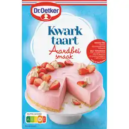 Jumbo Dr. Oetker Kwarktaart Aardbeismaak Bakmix 440 g aanbieding