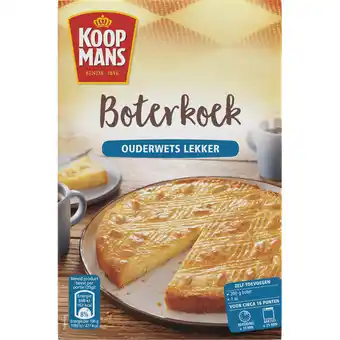 Jumbo Koopmans Boterkoek Bakmix 400 g aanbieding
