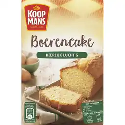 Jumbo Koopmans Boerencake 400 g aanbieding