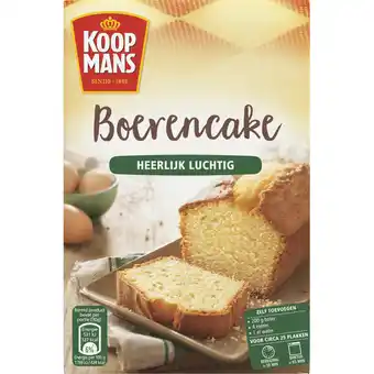 Jumbo Koopmans Boerencake 400 g aanbieding