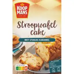 Jumbo Koopmans Stroopwafelcake met Stukjes Karamel 400 g aanbieding