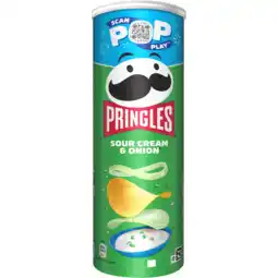 Jumbo Pringles Zure Room & Uien 165 g aanbieding