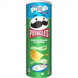 Jumbo Pringles Zure Room & Uien 165 g aanbieding
