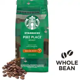Jumbo Starbucks Pike Place Medium Roast koffiebonen 450 gram aanbieding