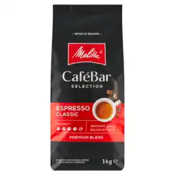 Jumbo Melitta CaféBar Selection Espresso Classic Intense Koffiebonen 1 KG aanbieding