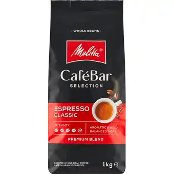 Jumbo Melitta CaféBar Selection Espresso Classic Intense Koffiebonen 1 KG aanbieding