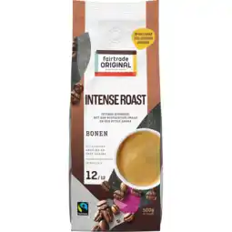 Jumbo Fairtrade Original Intense Roast Bonen 500g aanbieding