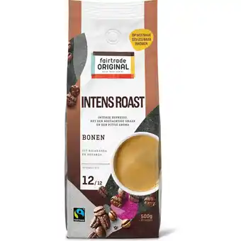 Jumbo Fairtrade Original Intense Roast Bonen 500g aanbieding