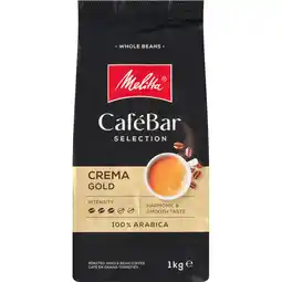 Jumbo Melitta CaféBar Selection Crema Gold Koffiebonen 1KG aanbieding