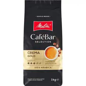 Jumbo Melitta CaféBar Selection Crema Gold Koffiebonen 1KG aanbieding