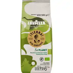 Jumbo Lavazza Tierra Premium Blend Bio Bonen 500g aanbieding