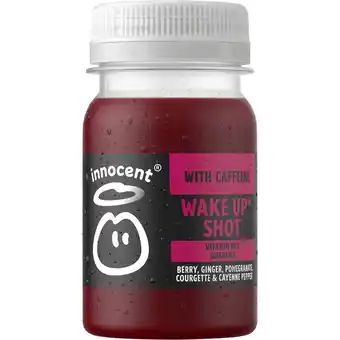 Jumbo Innocent Wake Up Shot Berry, Ginger, Pomegranate, Courgette & Cayenne Pepper 80 ml aanbieding