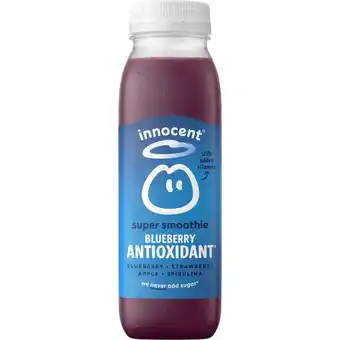 Jumbo innocent super smoothie blueberry antioxidant 300ml aanbieding