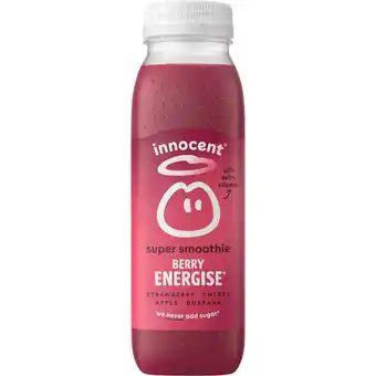 Jumbo innocent super smoothie berry energise 300ml aanbieding