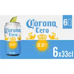 Jumbo Corona Cero 0.0% Alc./Vol. Bier Blik 330 ml aanbieding
