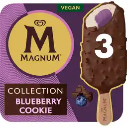 Jumbo Magnum IJs Vegan Blueberry Cookie 3 x 90 ml aanbieding